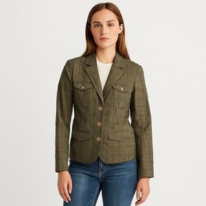 Women's Eddie Bauer Glen Plaid Blazer